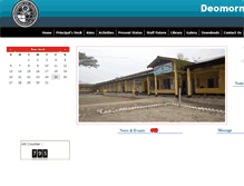 Tablet Screenshot of deomornoibedcollege.org
